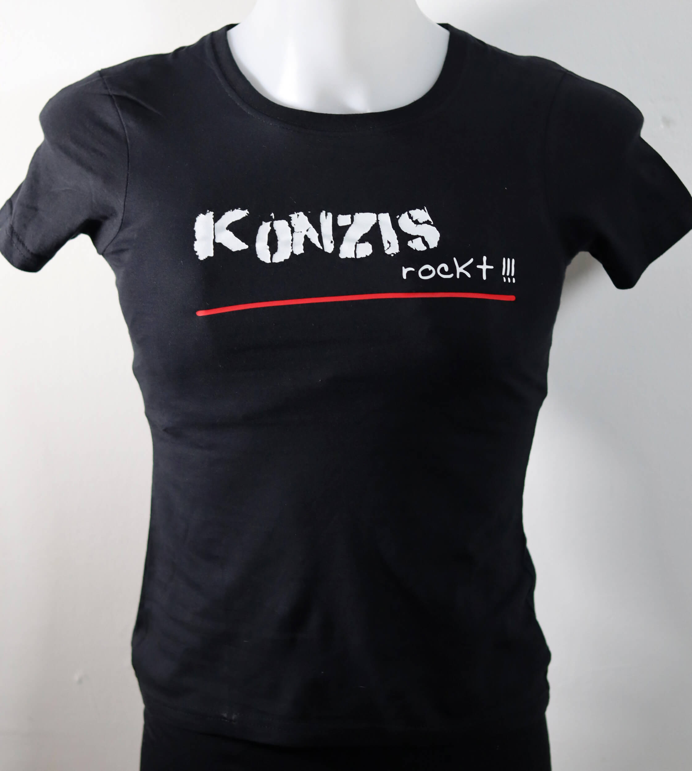 Girlie Shirt - Konzis rockt classic